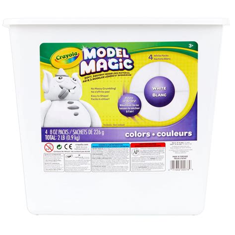 White model magic clay: a versatile medium for holiday crafts